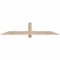Ekena Millwork Eugene Smooth Timber Gable Bracket, Douglas Fir, 60"W x 12"H x 1 1/2"D x 3 1/2"F, 5/12 Pitch GBW060X12X0204EUG00SDF - alternate 1